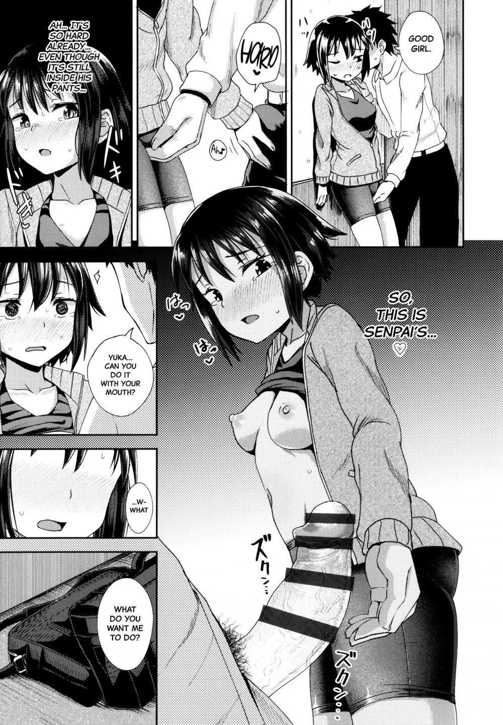 Hentai Manga Comic-My Kouhai gf and her Tight-Fitting Spats-Read-7